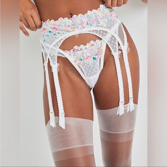 For Love And Lemons Other - For Love and Lemons 🍋 Embroidered Tong Size XXS